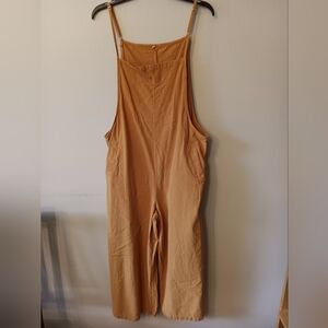 Cute yellow junior jumpsuit overall size L